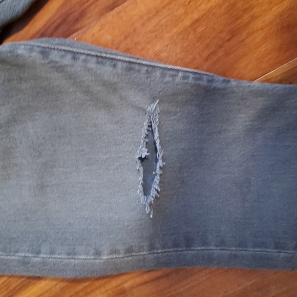 NWT Levi's 501 skinny in dark grey/faded black - Picture 6 of 8